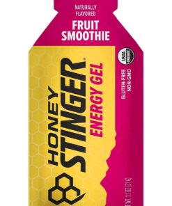 Honey Stinger Organic Fruit Smoothie Energy Gel | Gluten Free & Caffeine Free | For Exercise, Running and Performance | Sports Nutrition for Home & Gym, Pre and Mid Workout | 24 Pack, 26.4 Ounce 1.1 Ounce (Pack of 24) 11 61b89mIuycL