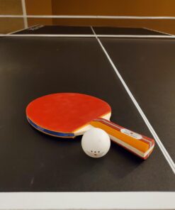 NIBIRU SPORT Ping Pong Paddle Sets - Professional Table Tennis Paddles, Balls, Storage Case - Table Tennis Rackets & Game Accessories 4 Paddle Set 49 61b9hfl6SPL