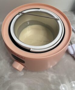 KOTAMU Digital Wax Warmer Kit for Hair Removal At Home for Women Sensitive Skin Brazilian Facial Hair Body with 4 Formulas Hard Wax Beads Target Different Type of Hair Blush 28 61bAHmH10tL