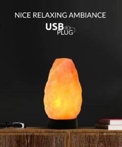 Himalayan Glow A-900AC-2PK Multi-Color Crystal Rock Night Light with Plastic Base & Dimmer Switch, Classic Table Lamp for Home Decor, 3-5 Lbs-Pack of 2, 5-7 lbs/EACH, 2 Count Plastic Base Salt Lamp - 2 Pack 19 61bAzn7KCTL
