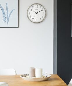 La Crosse Technology 12 Inch Atomic Analog Wall Clock, Aluminum (WT-3126B) 14 61bB0SKsWbL