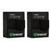 Smatree Battery for Gorpo Hero 3/Hero3+ Camera, 1290mAh, Long Battery Life, 2 Pack Rechargeable