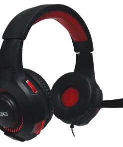 Alternative view of Naxa Electronics Naxa NG-1002 Sound-GLO Surround Sound Wired Stereo Professional Gaming Headset, Black Over Ear