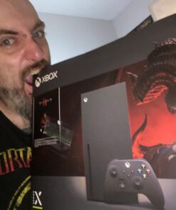 Microsoft Xbox Series X Diablo IV Bundle - Includes Xbox Wireless Controller - Up to 120 frames per second - 16GB RAM 1TB SSD - Experience True 4K Gaming - Comes with Digital Copy for Diablo IV Xbox Series X - Diablo IV Bundle Console Only 24 61bD1FdLi7L