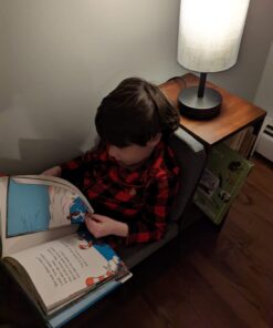 Amazon Basics Kids 4-Cube Bookcase With Reading Nook and 6 Shelves for Storage, Espresso, 11.8" D x 40.1" W x 24" H 27 61bEPicyylL