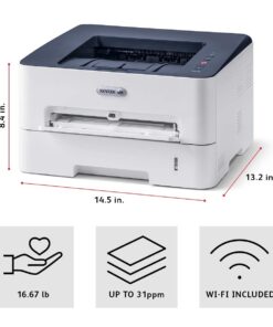 Alternative view of Xerox B210DNI Monochrome Laser Printer,  White