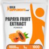 BulkSupplements.com Papaya Fruit Extract Powder - From Carica Papaya, Papaya Extract - For Digestive & Skin Support, Papaya Powder - 1000mg per Serving, 1kg (2.2 lbs), Pack of 1 2.2 Pound (Pack of 1) 11 61bFe68s2L