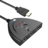 fittek hdmi Pigtail Switch - HDMI Splitter 3 in 1 Out with High Speed Pigtail Cable, 3 Ports Auto Switcher Hub to Expand Your HDMI Capacity, Supports 3D 1080, 3.2 x 2.4 x 0.6 23 61bG4A8dRL