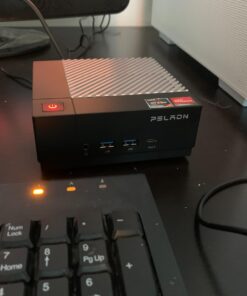PELADN HA-2 Mini PC, AMD Ryzen 7 5800U (8C/16T up to 4.4Ghz), 16GB DDR4, 512GB NVME SSD, Win 11 Pro, 4K@60Hz HDMI, WiFi 5, Dual LAN Bluetooth 4.2, Compact Desktop Computers. 26 61bJ5p4ippL