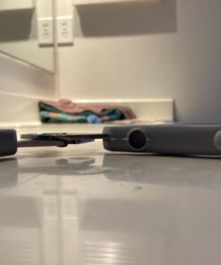 Zen Clipper Pet Nail Clipper for Cats – Cat Nail Clipper for Safer Cat Grooming and Nail Care - Clean, Quiet, and Easy-to-Use Stainless Steel Cat Claw Trimmer - (2.5mm Hole) Small - 2.5mm hole 28 61bJFnJF OL