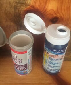 AquaChek SPA 6-in-1 Test Strips - Spa Test Strips for Total Bromine, Total Chlorine, Free Chlorine, pH, Total Alkalinity, and Total Hardness - Professional Water Quality Testing Kit (50 Strips) 1-Pack 11 61bJtb0WbRL