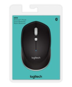 Logitech M535 Bluetooth Mouse Compact Wireless Mouse with 10 Month Battery Life Works with Any Bluetooth Enabled Computer, Laptop or Tablet Running Windows, Mac OS, Chrome or Android, Gray - Black 31 61bM4KDM CL