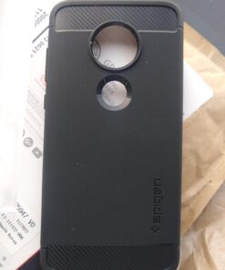 Spigen Rugged Armor Designed for Moto G7 Case/Designed for Moto G7 Plus Case (2019) - Matte Black 37 61bM8hl9IiL