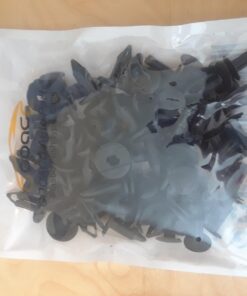 GOOACC 40PCS Nylon Bumper Fastener Rivet Clips 8mm for GM 21030249 Ford N807389S & Chrysler 6503598 Automotive Assembly Expansion Screws Kit 40PCS Fastener Clips 8mm 39 61bMCKSkOoL