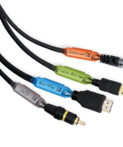 Alternative view of Dotz Cord ID Pro Cord and Cable Identification System, 12 Count, Assorted Colors (DCI171M-C) 12 pack
