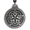 Pewter Celtic Knot Pentacle for Protection Wiccan Necklace Pendant 17 61bTZq6GKVL