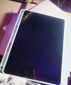 SPARIN 2 Pack Screen Protector Compatible with iPad 6th 5th Generation/iPad Air 2/ iPad Pro 9.7, Tempered Glass Screen Protector 49 61bU749uf8L