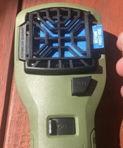 Thermacell Mosquito Portable Repeller; Includes 12-Hour Refill; 15 Foot Zone of Protection; Highly Effective Mosquito Repellent; Bug Spray Alternative; Scent Free Olive Green Mr300 48 61bVq2Yl1sL