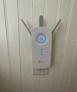 TP-Link AC1750 WiFi Extender (RE450), PCMag Editor's Choice, Up to 1750Mbps, Dual Band WiFi Repeater, Internet Booster, Extend WiFi Range further 47 61bW1VHykCL