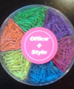 Office Style 28 mm Colored Paper Clips, 480-Pieces, Mixed, Medium (A1-28MM480PCSCLRPC) 13 61bW23sJNhL