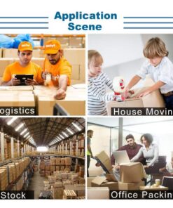 Direct Resources Sealing Clear Packing/Shipping/Box Tape, 12 Rolls Carton 12 61bXEycW9L