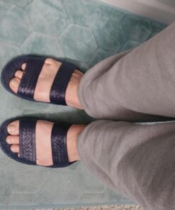 Pali Hawaii Unisex Adult Classic Jandals Sandals 10 Navy 3 61bYUzJKb0L