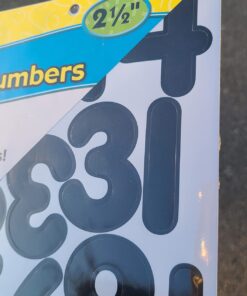 Teacher Created Resources Black 2-1/2" Magnetic Number, 0.10" x 2.50" x 2.50" 11 61bZEYewtCL