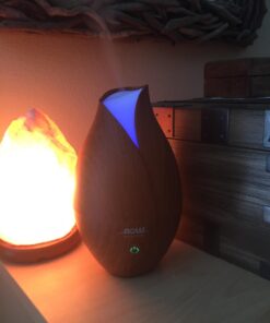 NOW Essential Oils, Ultrasonic Faux Wood Aromatherapy Oil Diffuser, Contemporary Design, Extremely Quiet Heat Free, Color Changing LED Diffuser 28 61bZRB2Qs6L