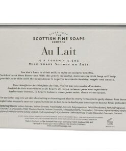 The Scottish Fine Soaps Company Au Lait Milk Soaps (4 x 100g) 15 61bbH8APd1L