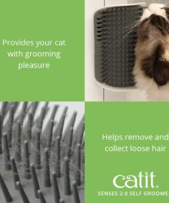 Alternative view of Catit Senses 2.0 Self Grooming Cat Brush and Interactive Cat Toy