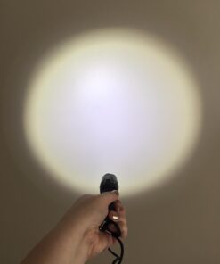 EcoGear FX Complete LED Tactical Flashlight Kit TK120 Flashlight with Rechargeable Battery: High Lumens with 5 Light Modes, Water Resistant, Adjustable Focus Zoom 91 61bcQdNsWL