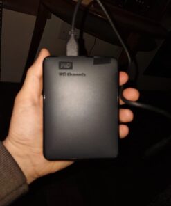 WD 5TB Elements Portable HDD, External Hard Drive, USB 3.0 for PC & Mac, Plug and Play Ready - WDBU6Y0050BBK-WESN 35 61bcha36L