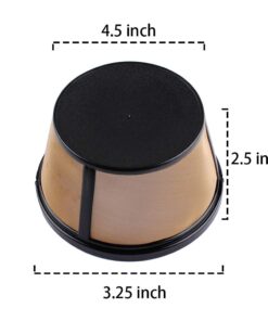 Alternative view of Permanent Basket-Style Gold Tone Coffee Filter designed for Mr. Coffee 10-12 Cup Basket-Style Coffeemakers
