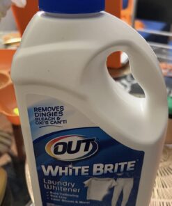 OUT White Brite Laundry Whitener Powder, Stain Remover Detergent Booster for Clothes, 4 Pound 12 Ounce 4.75 Pound (Pack of 1) 34 61be7YXTiML