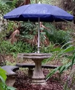 ONIVA - a Picnic Time Brand Outdoor Canopy Sunshade Beach Umbrella 5.5' - Small Patio Umbrella - Beach Chair Umbrella, (Navy Blue),822-00-138-000-0 Navy Blue 40 61be8mX7 RL