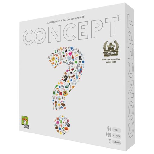 Concept Party Game | Award-Winning Board Game | Team-Based Guessing | Fun Family Game for Adults and Kids | Ages 10+ | 4-12 Players | Average Playtime 40 Minutes | Made by Repos Production