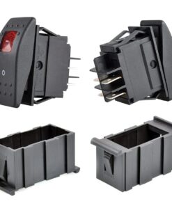 AutoEC 12V 16A On/Off Light Rocker Reset Switch For Carling Boat Car With Switch Panel (Pack Of 5 Blue) Pack Of 5 14 61bfqQ2RI8L