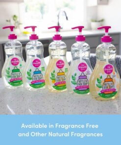 Dapple Baby Bottle Soap & Dish Soap Baby, Fragrance Free, 16.9 Fl Oz Bottle - Plant Based Dish Liquid for Dishes & Baby Bottles - Hypoallergenic Soap, Liquid Soap 16.9 Fl Oz (Pack of 1) 14 61biDO bL8L 1