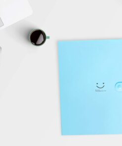 SKYDUE Expanding File Folder 5 Pockets ,Letter A4 Paper Accordion Document Organizer (Blue) 1 Blue 16 61biwVGOPFL