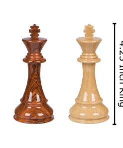 Abigail Chess Inlaid Wood Folding Board Game with Pieces, Extra Large 21 Inch Set 18 61bl6DyEHXL