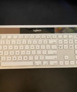 Logitech K750 Wireless Keyboard— Solar Recharging, Mac-Friendly, 2.4GHz Wireless - Silver 32 61bnUg6XnL