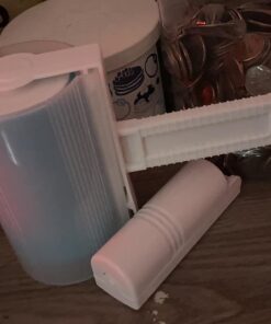 iLifeTech Reusable Sticky Picker Set Cleaner Lint Roller Pet Hair Remover Brush, Blue 4" Medium Set 42 61bnrtoUWFL