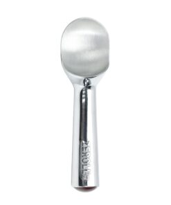 Alternative view of Zeroll Original Ice Cream Scoop with Unique Liquid Filled Heat Conductive Handle Simple One Piece Aluminum Design Easy Release Made in USA, 4-Ounce, Silver