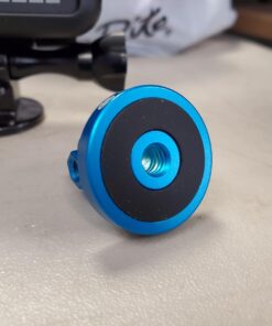 Smatree Aluminum Tripod Mount Adapter for GoPro Session, Hero 11, 10, 9, 8, 7, 6, 5, 4, 3 Plus, 3, 2, 1 HD, GoPro Hero 2018,DJI OSMO Action,Joby Gorilla Pod,GoPro Hero 7 Silver,GoPro Tripod, Blue 21 61bpw3ZapUL