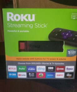 Roku 3800RW Streaming Stick GEN6 with Voice Remote - Black 23 61br8 0XO2L