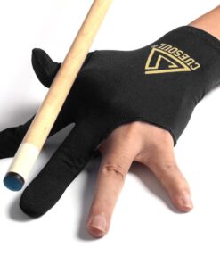 Alternative view of CUESOUL 10pcs/Set 3 Finger Billiards Gloves Pool Cue Gloves black