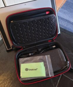 Smatree Hard Case Compatible for Apple14&16inch MacBook Pro's Pencil,Magic Mouse,Magsafe Power Adapter,BeatsX, Monster Magnetic Charging Cable,Travel MacBook Pro Accessories Organizer Bag,Black Black 59 61bsOCQxuIL