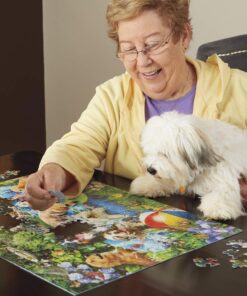 White Mountain Puzzles Friends in Summer - 1000 Piece Jigsaw Puzzle 12 61bvAwUVKBL