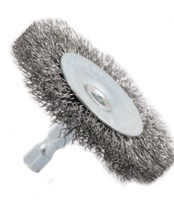 Forney 72733 Wire Wheel Brush, Coarse Crimped with 1/4-Inch Hex Shank, 2-1/2-Inch-by-.012-Inch 9 61bvhITxXfL