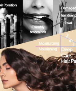 Nature Republic Argan Essential Deep Care Hair Pack, 200 ml / 6.76 Fl Oz 6.76 Fl Oz (Pack of 1) 16 61bvsaKiwjL